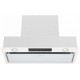 ВЫТЯЖКА MAUNFELD FANTASY LIGHT 60 White/ ширина 600 мм, полновстраиваемая, сенсорное управление, 3 скорости, 800 м3/ч, 40 дБ, светодиодное LED освещение, опция: угольный фильтр CF190C, белый цвет