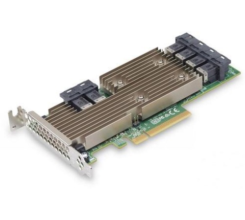 адаптер Broadcom Controller 9305-24i (PCI-E 3.0 x8, LP ) SAS/SATA 12G, Non-RAID -до 1024, 24port (6*intSFF8643), каб. отдельно, 1 year адаптер Broadcom Controller 9305-24i (PCI-E 3.0 x8, LP ) SAS/SATA 12G, Non-RAID -до 1024, 24port (6*intSFF8643), каб. отдельно, 1 year
