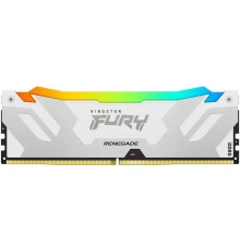 Оперативная память Kingston 16GB 6800MT/s DDR5 CL36 DIMM FURY Renegade RGB White XMP