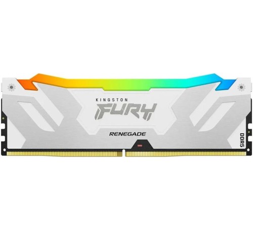Оперативная память Kingston 16GB 6800MT/s DDR5 CL36 DIMM FURY Renegade RGB White XMP
