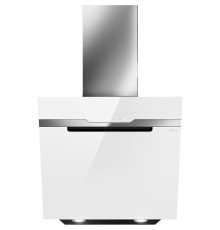 Вытяжка ELICA/ Вытяжка ELICA, 60 см, наклонная, рециркуляция/отвод, LED освещение, сенсорное управление, 3 скорости + интенсивный режим, индикация насыщения фильтра, технология Back Aspiration, энергоэффективность В, цвет белое стекло + нержавеющая сталь