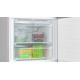 Холодильник BOSCH Full NoFrost, Serie 6, Габариты 186x75x80, Общий пол. объем: 521 (х:406, м:115), Нерж. сталь с легкой очисткой, Цифровой LCD дисплей, Внешние высокие металлические ручки, Multi Airflow, AirFresh Filter, Боковое LED освещение и точечное д