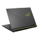 Ноутбук/ ASUS ROG Strix G18 G814JVR-N6045 18"(2560x1600 (матовый, 240Hz, 3ms) IPS)/Intel Core i9 14900HX(2.39Ghz)/16384Mb/1024PCISSDGb/noDVD/Ext:nVidia GeForce RTX4060(8192Mb)/Cam/BT/WiFi/90WHr/war 1y/3kg/Eclipse Gray/noOS