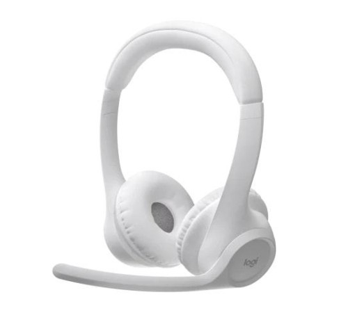 Беспроводная гарнитура Logitech Wireless Headset ZONE 300, Bluetooth, OFF-WHITE, [981-001417]