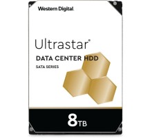 Жесткий диск/ HDD WD SATA Server 8Tb Ultrastar 7200 6Gb/s 256MB  1 year warranty