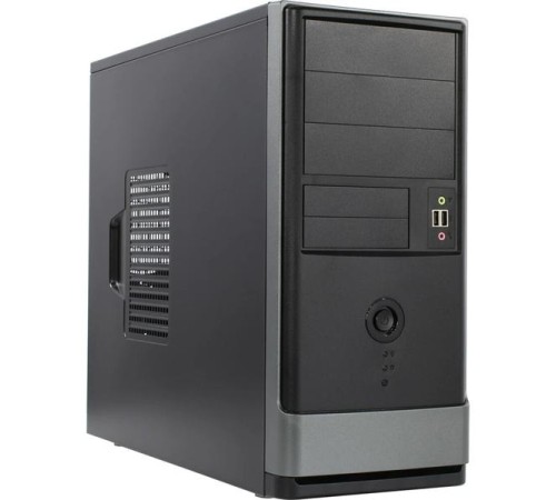 Корпус Midi Tower InWin EAR002 Black/Graphite 600W PM-600ATX-F U2.0*2+A(HD) ATX