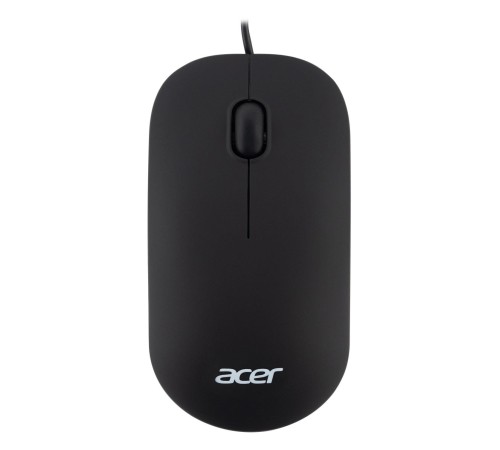 Мышь компьютерная/ Проводная мышь ACER OMW122 оптическая (1200dpi) soft-touch (3but) black Мышь компьютерная/ Проводная мышь ACER OMW122 оптическая (1200dpi) soft-touch (3but) black