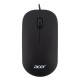 Мышь компьютерная/ Проводная мышь ACER OMW122 оптическая (1200dpi) soft-touch (3but) black