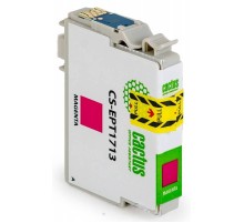 -/ Картридж струйный Cactus CS-EPT1713 17XL пурпурный (10мл) для Epson XP-33/103/203/207/303/306/403/40