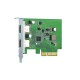 Карта расширения/ QNAP QXP-10G2U3A USB Dual Port Adapter, 2 x 10Gb / s USB 3.2 Gen 2, PCIe Gen3 x2