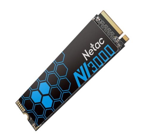 SSD накопитель Netac SSD NV3000 500GB PCIe 3 x4 M.2 2280 NVMe 3D NAND, R/W up to 3100/2100MB/s, IOPS(R4K) 200K/150K, TBW 300TB, with heat sink, 5y wty SSD накопитель Netac SSD NV3000 500GB PCIe 3 x4 M.2 2280 NVMe 3D NAND, R/W up to 3100/2100MB/s, IOPS(R4K) 200K/150K, TBW 300TB, with heat sink, 5y wty