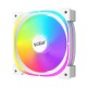 Кулер для корпуса/ Case Cooler PCCooler EF120 ARGB WH (120x120x25mm, 4-pin PWM, ARGB, 37.98CFM, 25.7dBA, 1500RPM, White)