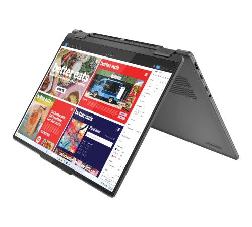 Ноутбук/ Lenovo Yoga 7 2-in-1 14IML9 14"(2880x1800 OLED)/Touch/Intel Core Ultra 7 155H(1.4Ghz)/32768Mb/1024SSDGb/noDVD/Int:Intel Arc graphics/Cam/BT/WiFi/71WHr/war 1y/1.49kg/storm grey/Win11Home + 65W, Pen, RU kbd Ноутбук/ Lenovo Yoga 7 2-in-1 14IML9 14"(2880x1800 OLED)/Touch/Intel Core Ultra 7 155H(1.4Ghz)/32768Mb/1024SSDGb/noDVD/Int:Intel Arc graphics/Cam/BT/WiFi/71WHr/war 1y/1.49kg/storm grey/Win11Home + 65W, Pen, RU kbd