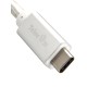 Кабель/ Кабель USB 3.1 Type Cm -- Cm IC 5А 10Gbs длина 1M, Telecom <TC420S> серебряный