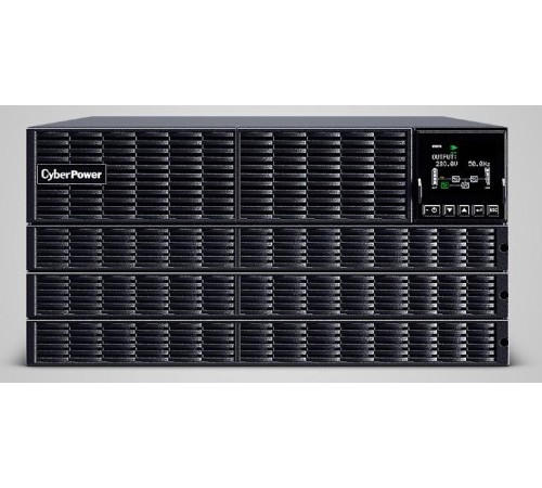 Источник бесперебойного питания CyberPower OLS10KERT5U Online 10000VA/10000W USB/RS-232/Dry/EPO/SNMP/CloudCard/(4 IEC С13, 4 IEC C19, terminal block)/bat.detect./МВ NEW