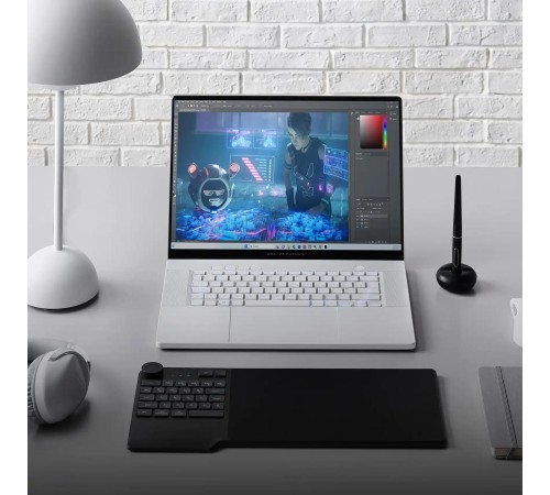 Ноутбук/ ASUS ROG Zephyrus G16 GA605WI-QR113W 16"(2560x1600 OLED 240Hz)/AMD Ryzen AI 9 HX 370(2Ghz)/32768Mb/1024PCISSDGb/noDVD/Ext:nVidia GeForce RTX4070(8192Mb)/Cam/BT/WiFi/90WHr/war 1y/1.85kg/Platinum White/Win11Home + чехол Ноутбук/ ASUS ROG Zephyrus G16 GA605WI-QR113W 16"(2560x1600 OLED 240Hz)/AMD Ryzen AI 9 HX 370(2Ghz)/32768Mb/1024PCISSDGb/noDVD/Ext:nVidia GeForce RTX4070(8192Mb)/Cam/BT/WiFi/90WHr/war 1y/1.85kg/Platinum White/Win11Home + чехол