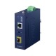 медиа конвертер/ PLANET IGT-815AT IP30 Compact size Industrial 100/1000BASE-X SFP to 10/100/1000BASE-T Media Converter (-40 to 75 C, LFP Supported)