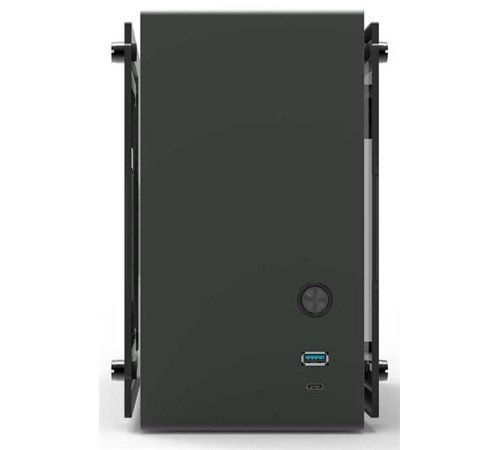 корпус ZALMAN M2 MINI, MITX, ALUMINIUM, GRAY, WINDOWx2, RISER CARD, 2x3.5", 3x2.5", 1xUSB3.0, 1xUSB3.1 TYPE-C, TOP 1x80mm (незначительное повреждение коробки)