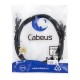 Патч-корд Cabeus PC-UTP-RJ45-Cat.5e-2m-BK Патч-корд U/UTP, категория 5е, 2xRJ45/8p8c, неэкранированный, черный, PVC, 2м