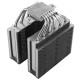 Кулер для процессора/ CPU Cooler Thermalright Royal Pretor 130 (4-pin PWM, 158mm, Ni/Cu, 6x6mm, 1x120+1x130mm, 80.45CFM/81.88CFM, 29.4dBA/28.3dBA, 2150PM/1750RPM, S: 1200, 1700, 1851, 2011, 2066, 115X, AM4, AM5, silver, black)