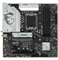 Материнская плата/ MB MSI INTEL B760 s1700, 4xDDR5(256GB), 2xHDMI 2.1/2xDP, 2xPCIe 4.0x16, 1xPCIe 3.0, 1xLAN (2.5GbE), Wi-Fi, BT, 4xSATA 6Gb/s, 2xM.2, 4xUSB 3.2, 2xUSB 2.0, 1xPS/2, mATX