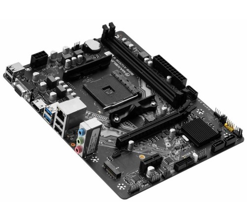Материнская плата MAXSUN MS-Challenger A520M-K, AM4, A520, 2*DDR4, 3*SATA 3.0, 2*M.2, 2*USB 3.2, 4*USB 2.0, 1*PCIE 16, 1*PCIE 1, HDMI+VGA, mATX