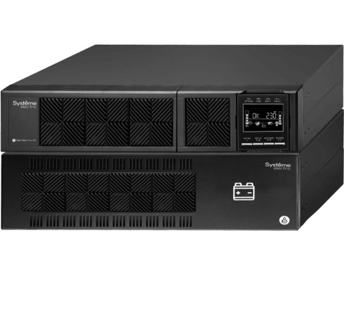 ИБП Smart-Save Online SRT Systeme Electric 10000 ВА, конвертируемый форм-фактор 5U, 230 В, 1:1, клеммный вход/выход, SmartSlot, LCD, USB HID, SNMP карта, параллельное резервирование, версия с возможностью увеличения времени автономии, 2 кор. (Мятая упаков ИБП Smart-Save Online SRT Systeme Electric 10000 ВА, конвертируемый форм-фактор 5U, 230 В, 1:1, клеммный вход/выход, SmartSlot, LCD, USB HID, SNMP карта, параллельное резервирование, версия с возможностью увеличения времени автономии, 2 кор. (Мятая упаков