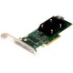 Контроллер/ MegaRAID SAS 9500-8i SGL (05-50077-03) PCIe v4 x8 LP, Tri-Mode SAS/SATA/NVMe 12G HBA, 8port(1*int SFF8654), 3808 IOC, RTL {5}