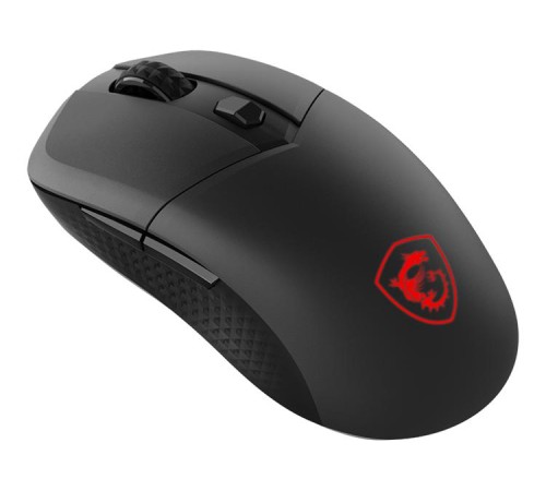 мышь беспроводная Mouse MSI VERSA 300, Wireless, 60g, DPI 8000, Symmetrical design, black