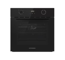 Духовой шкаф Kuppersberg/ Духовой шкаф Kuppersberg, High-Tech, 70 л, дисплей, поворотное/сенсорное управление, таймер, макс. температура 300 градусов, телескопические направляющие (на 1 уровень), цвет черный