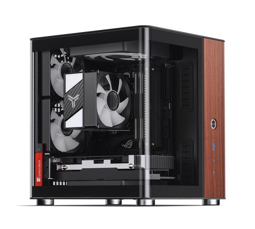 Корпус без блока питания/ Case JONSBO TK-0, Mini-Tower, no fans, 1xUSB-A 3.2 + 1xUSB-C 3.2, SFX PSU Support, mITX Black Корпус без блока питания/ Case JONSBO TK-0, Mini-Tower, no fans, 1xUSB-A 3.2 + 1xUSB-C 3.2, SFX PSU Support, mITX Black