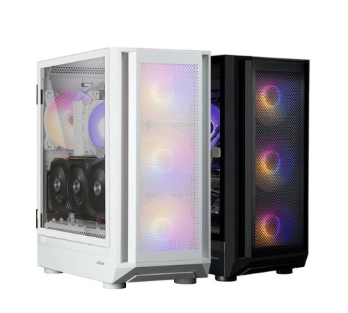 корпус ZALMAN i6, EATX, WHITE, FRONT MESH, WINDOW, 2x3.5", 3x2.5", 1xUSB2.0, 1xUSB3.0, 1xUSB Type C, FRONT 3x140mm RGB LED, REAR 1x140mm RGB LED (погнута планка на задней панели)