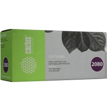 -/ Картридж лазерный Cactus CS-TN2080 TN-2080 черный (700стр.) для Brother HL-2130R/DCP-7055R