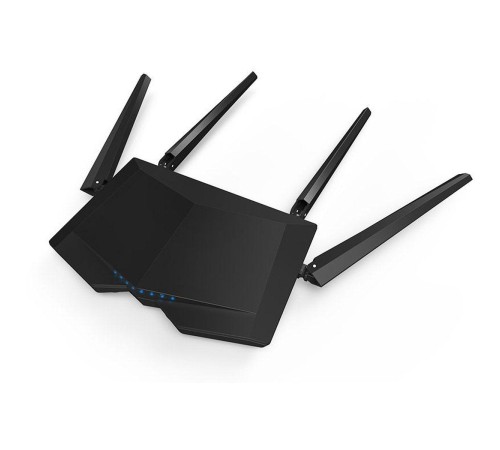 Маршрутизатор/ Tenda WiFi Router AC6 (WLAN 1.2Gbps, Dual-band 2.4GHz+5.1GHz, 802.11ac+3xLAN RG45 10/100+1xWAN GBL) 4x 5dBi ext Antenna Маршрутизатор/ Tenda WiFi Router AC6 (WLAN 1.2Gbps, Dual-band 2.4GHz+5.1GHz, 802.11ac+3xLAN RG45 10/100+1xWAN GBL) 4x 5dBi ext Antenna