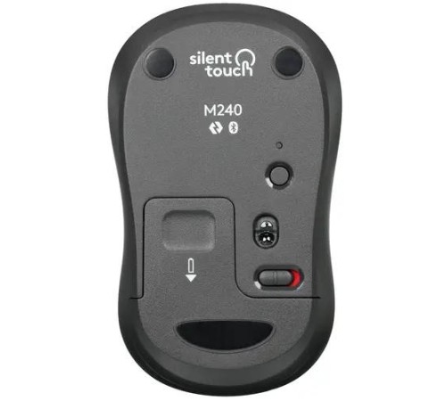 Мышь/ Logitech Wireless Mouse M240 SILENT - OFF WHITE