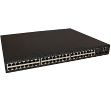 Коммутатор/ OSNOVO Управляемый (L2+) гигабитный коммутатор, 48 *10/100/1000Base-T, 4*SFP 1000Base-X