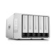 Система хранения данных TerraMaster D5-300C DAS tower/ 2xHDDs RAID0,1,SD+3HDDs SD only/up to 5 HS SATA(3,5' or 2,5')/1xUSB3.1 Type-C gen1/1xPS/1YW (существенное повреждение коробки)