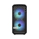 Корпус ПК без блока питания/ Case Fractal Design Torrent Compact RGB TG Light Tint, Midi-Tower, 2x180mm RGB, 2xUSB-A 3.2 + 1xUSB 3.2 Type-C E-ATX, SSI-CEB, ATX, mATX, mITX Black