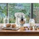 Настольный миксер KitchenAid Настольный миксер с откидным блоком Artisan 4.8 л, кремовый