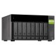 Полка расширения сетевого хранилища без дисков/ SMB QNAP TL-D800C USB 3.2 Gen 2 Type-C JBOD storage enclosure, 8-tray 3,5"/2,5" w/o HDD. desktop version.