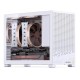 Корпус без блока питания/ Case JONSBO D32 PRO, Mini-Tower, TG, no fan, 2xUSB-A 3.2 + 1xUSB-C 3.2, mATX, mDTX, mITX White