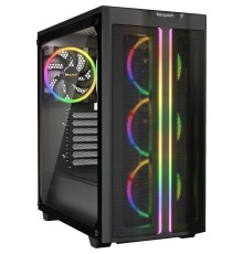 Корпус ПК без блока питания/ Case be quiet! PURE BASE 500 FX, Midi-Tower, TG, 3x120mm + 1x140mm ARGB, 1xUSB-A 3.2, 1xUSB 3.2 Type-C, ATX, mATX, mITX Black
