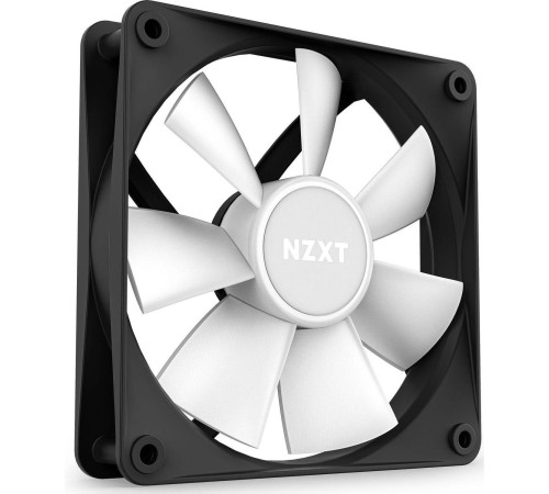 Кулер для корпуса ПК/ Case Cooler NZXT F120 RGB Core (120x120x25mm, 4-pin PWM, RGB, 78.86CFM, 33.88dBA, 1800RPM, Black)