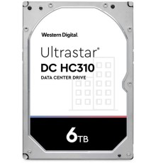 Жесткий диск Western Digital Ultrastar DC HС310 HDD 3.5" SATA 6TB, 7200 rpm, 256MB buffer, 512e, 0B36039, 1 year