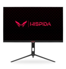 Монитор HISPIDA 27'' 2560x1440, IPS, 178/178, 1ms, 300nit, 1500:1, 240Hz, 2xDP/2xHDMI, noxUSB-A, RGB, FreeSync, LowBlueLight, LTSP, ExtPWR, Black, 1y