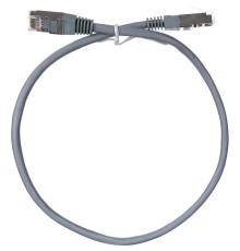 Патчкорд/ Патчкорд литой Telecom  FTP кат.5e 0,5m