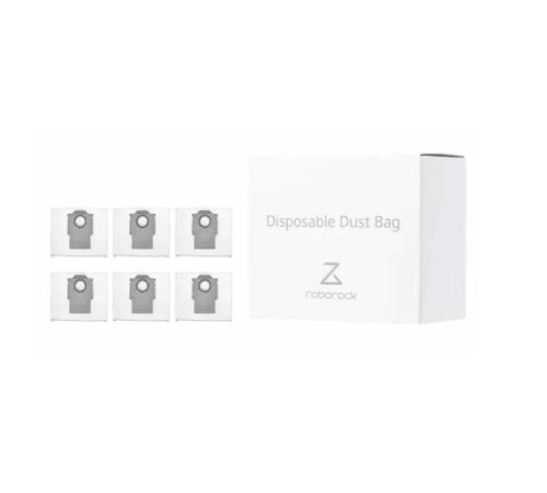 Мешок для сбора пыли Roborock Disposable Dust Bag модели SDCD03RR (6 шт.) White (Мятая упаковка) Мешок для сбора пыли Roborock Disposable Dust Bag модели SDCD03RR (6 шт.) White (Мятая упаковка)