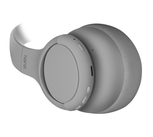 Беспроводные стереонаушники с микрофоном SVEN AP-B800MV, серый (Bluetooth, hybrid ANC, APP, 4 mics 500mAh) Беспроводные стереонаушники с микрофоном SVEN AP-B800MV, серый (Bluetooth, hybrid ANC, APP, 4 mics 500mAh)
