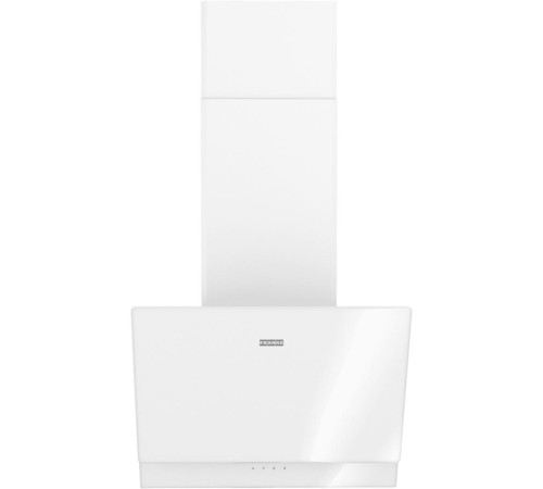 Вытяжка Franke/ Best, Вытяжка наклонная TEMPER 50 WH, 50 см, 1000 м3/ч, сенсорное управление, LED освещение, 62 дБ, Угольный фильтр Ф-09 (опция), Основной цвет белый, Фальштруба белый цвет