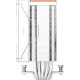Кулер для процессора PCCooler RZ500 WH, 120mm FAN, 5 HEAT PIPES, 4-PIN PWM, 500-2200 RPM, 32 DBA, FDB BEARING, LGA 1851/1700/1200/115X, AMD AM5/AM4